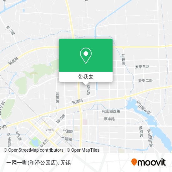 一网一咖(和泽公园店)地图