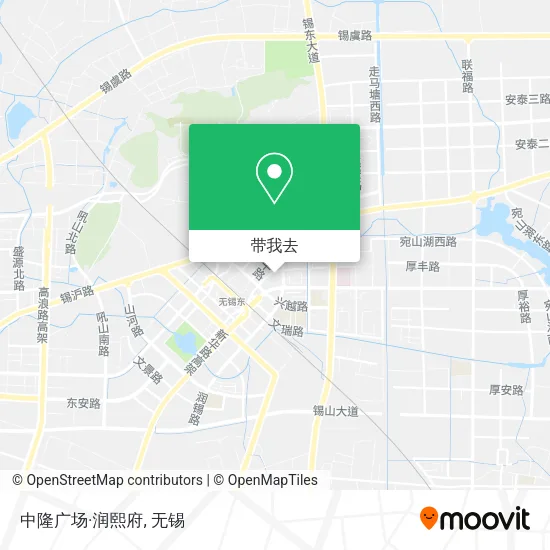 中隆广场·润熙府地图