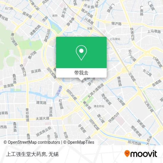 上工强生堂大药房地图