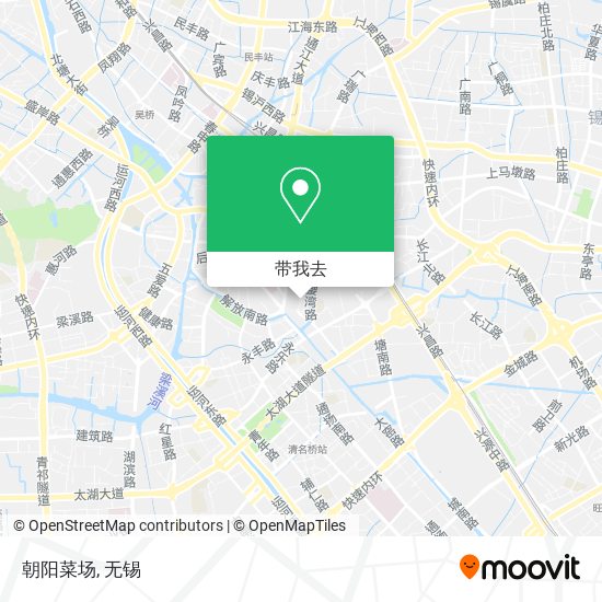 朝阳菜场地图