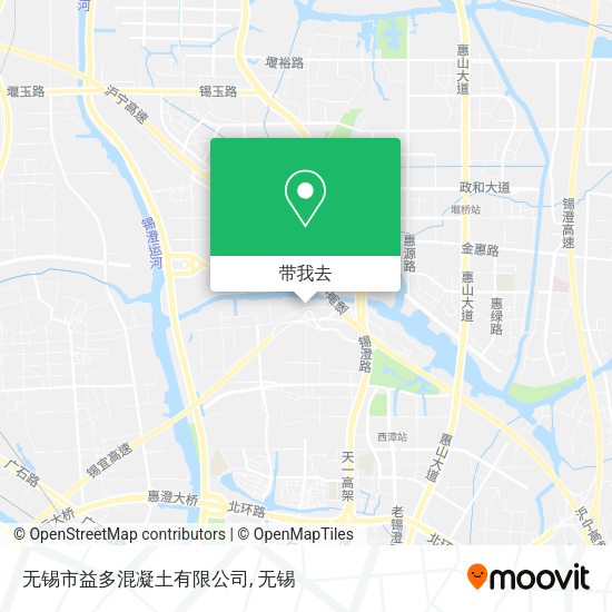 无锡市益多混凝土有限公司地图
