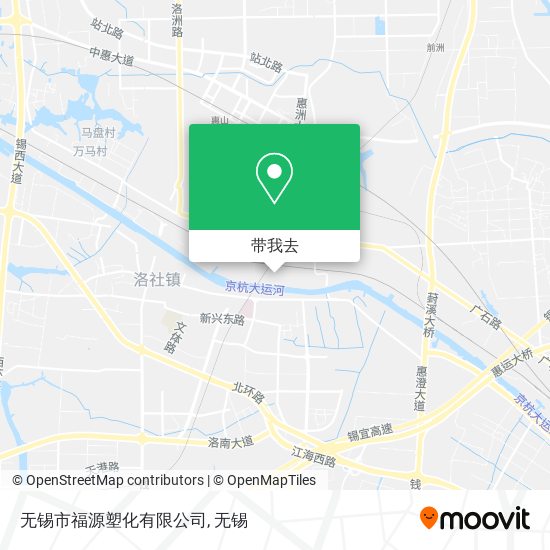 无锡市福源塑化有限公司地图