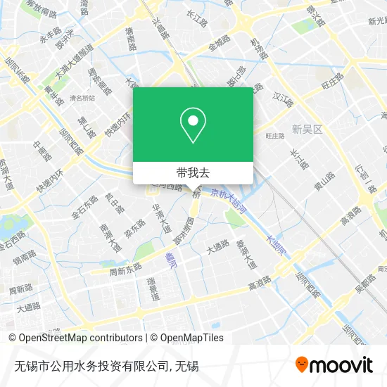 无锡市公用水务投资有限公司地图