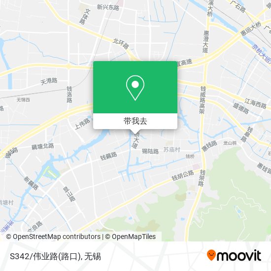 S342/伟业路(路口)地图