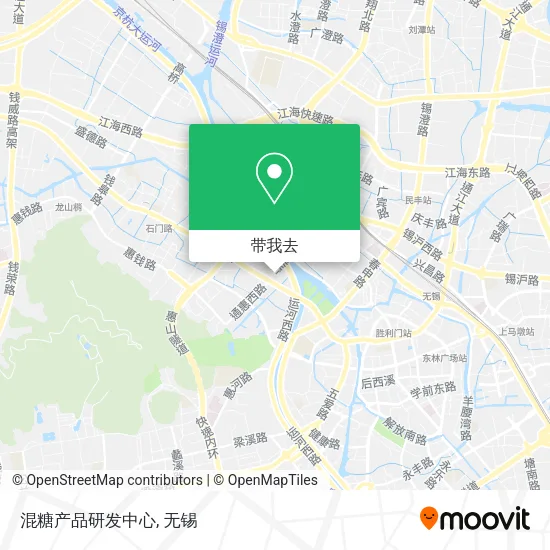 混糖产品研发中心地图