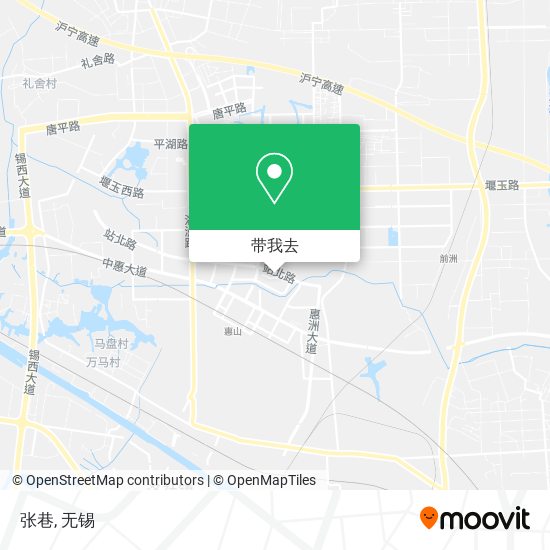张巷地图