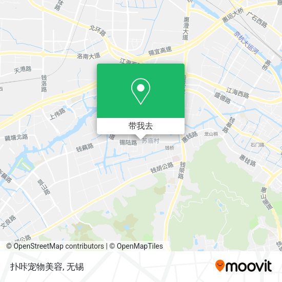 扑咔宠物美容地图