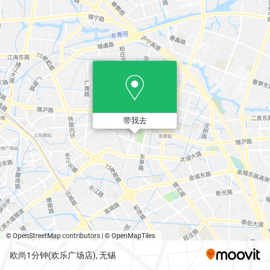 欧尚1分钟(欢乐广场店)地图