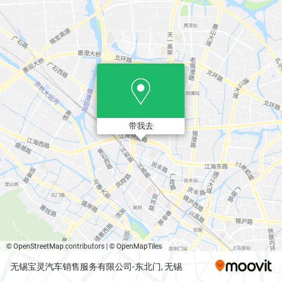 无锡宝灵汽车销售服务有限公司-东北门地图