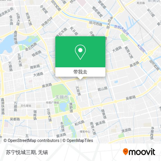 苏宁悦城三期地图