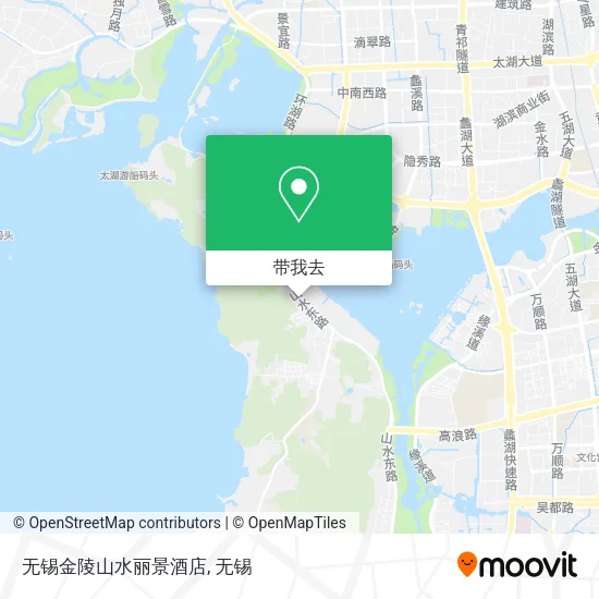 无锡金陵山水丽景酒店地图