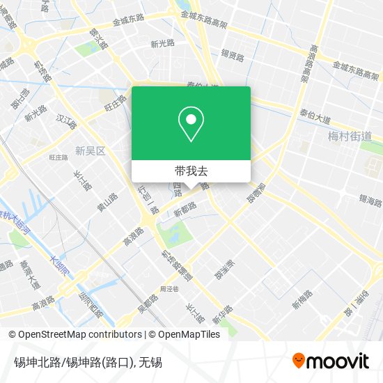 锡坤北路/锡坤路(路口)地图