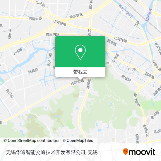 无锡华通智能交通技术开发有限公司地图
