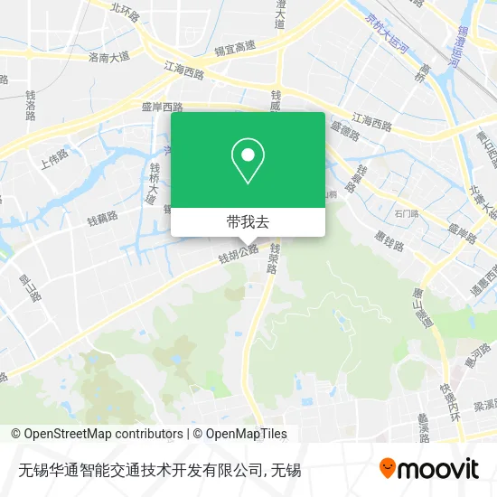 无锡华通智能交通技术开发有限公司地图