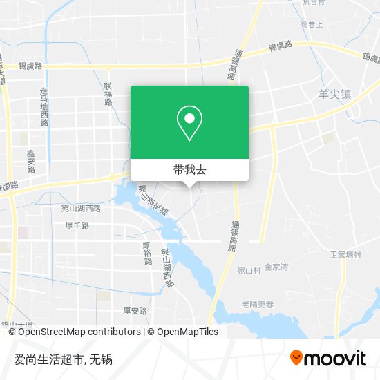 爱尚生活超市地图