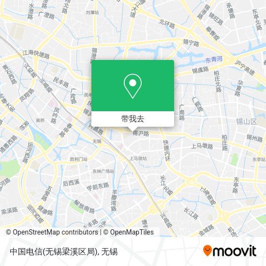 中国电信(无锡梁溪区局)地图