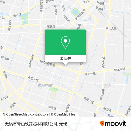 无锡市青山铁路器材有限公司地图