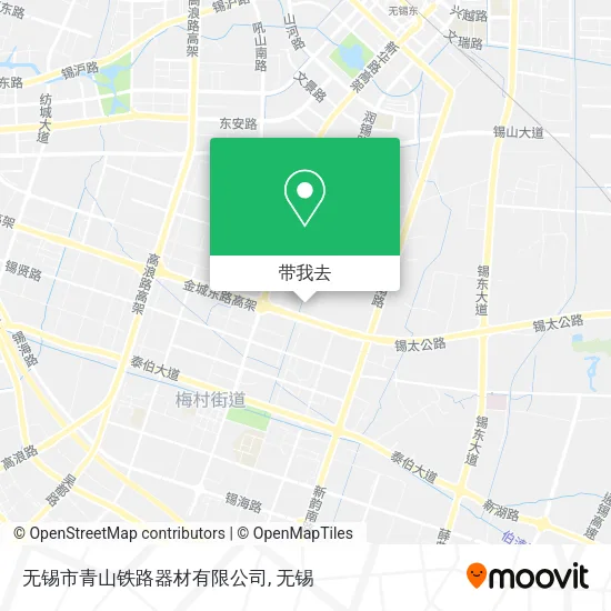 无锡市青山铁路器材有限公司地图