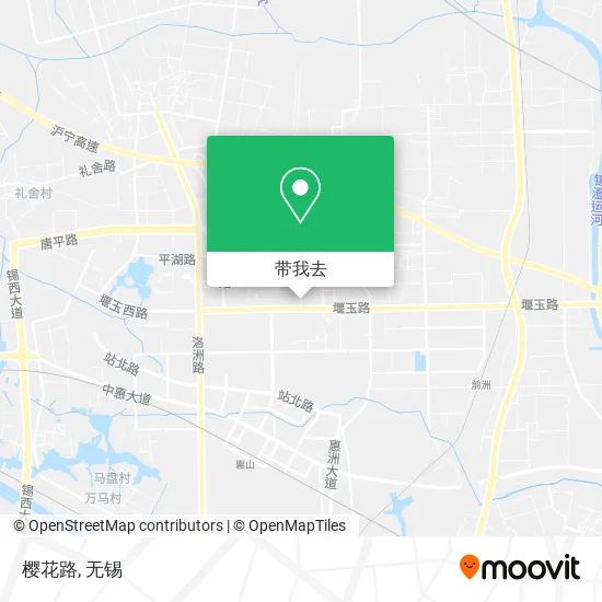 樱花路地图