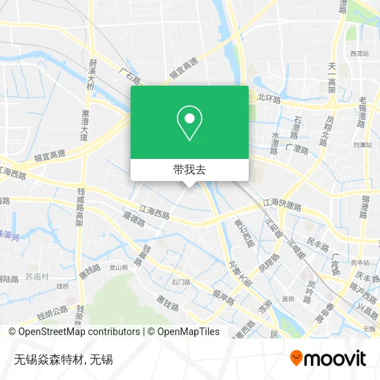 无锡焱森特材地图