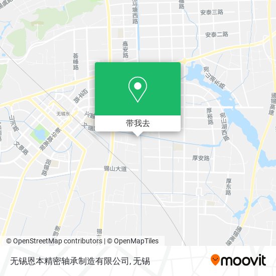 无锡恩本精密轴承制造有限公司地图