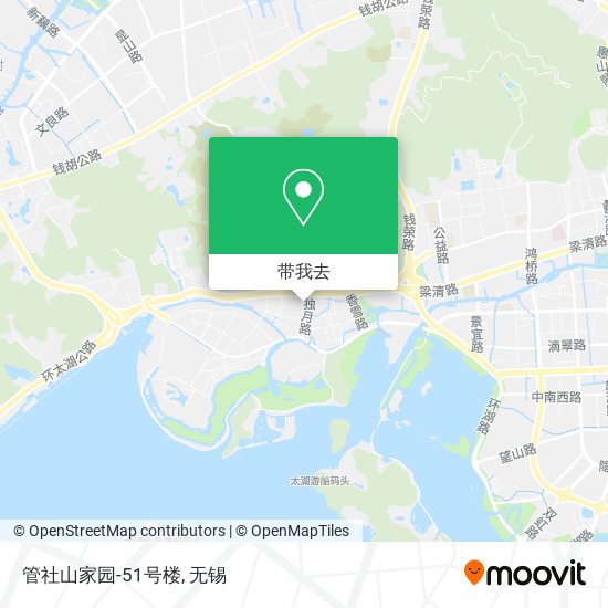 管社山家园-51号楼地图
