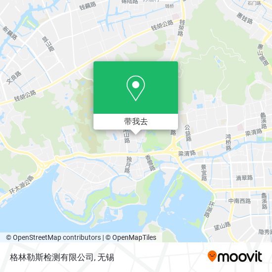 格林勒斯检测有限公司地图