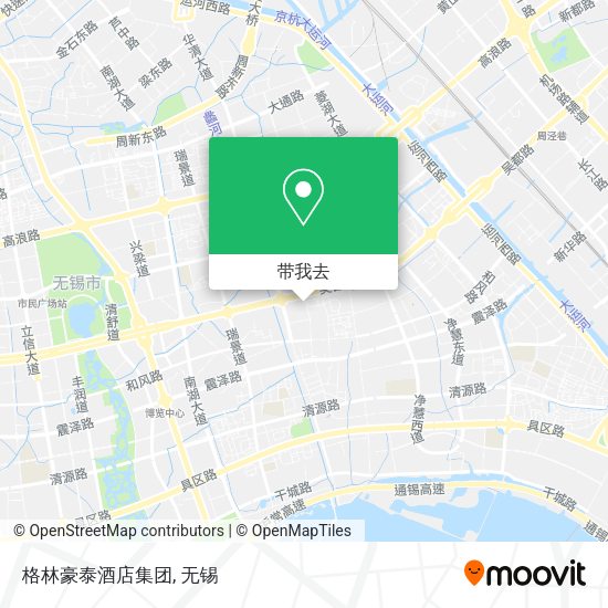 格林豪泰酒店集团地图
