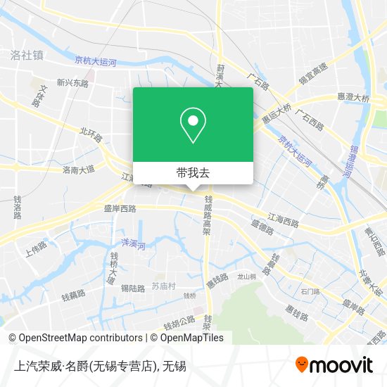 上汽荣威·名爵(无锡专营店)地图