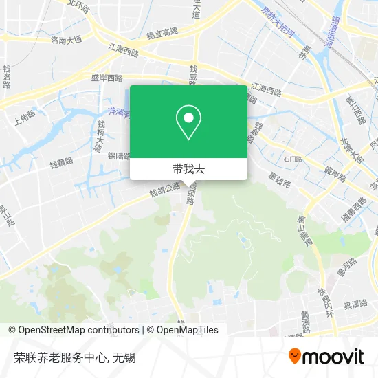 荣联养老服务中心地图