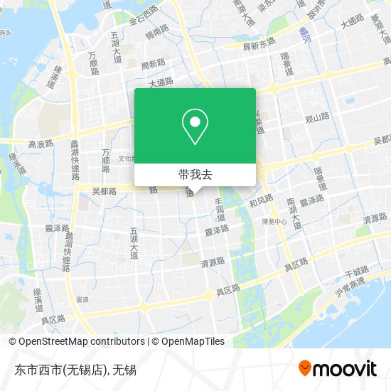 东市西市(无锡店)地图