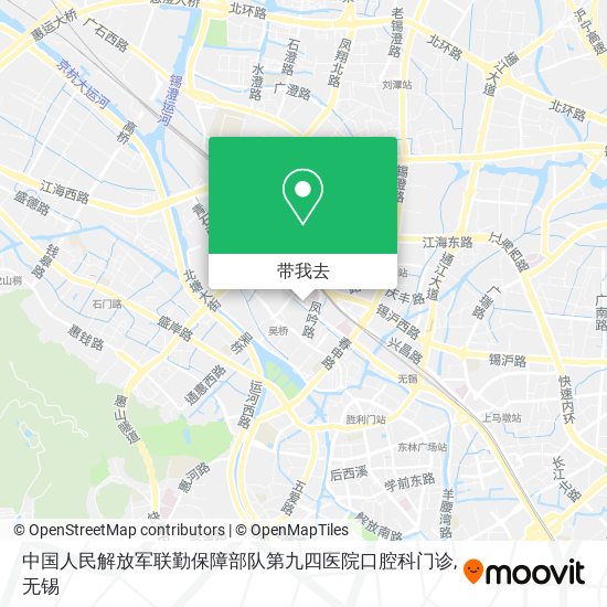 中国人民解放军联勤保障部队第九四医院口腔科门诊地图