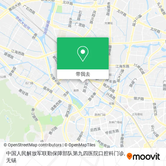 中国人民解放军联勤保障部队第九四医院口腔科门诊地图