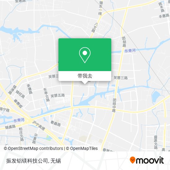 振发铝镁科技公司地图