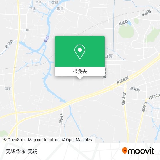 无锡华东地图