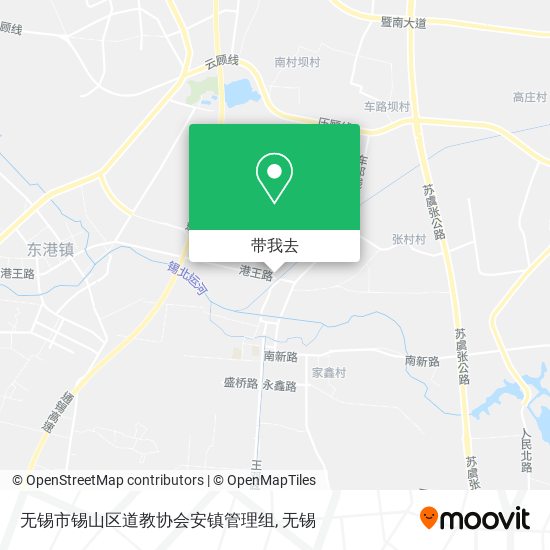 无锡市锡山区道教协会安镇管理组地图