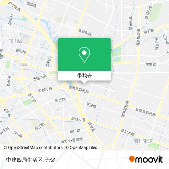 中建四局生活区地图
