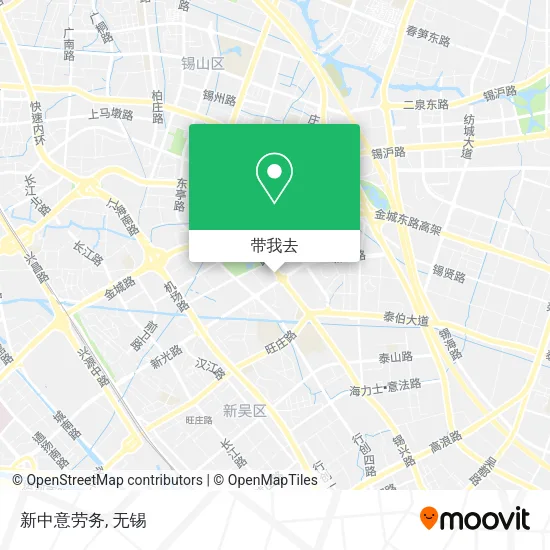 新中意劳务地图
