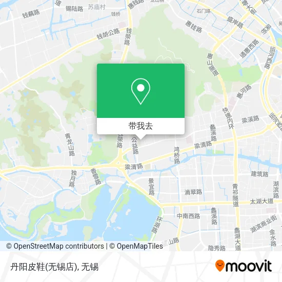 丹阳皮鞋(无锡店)地图