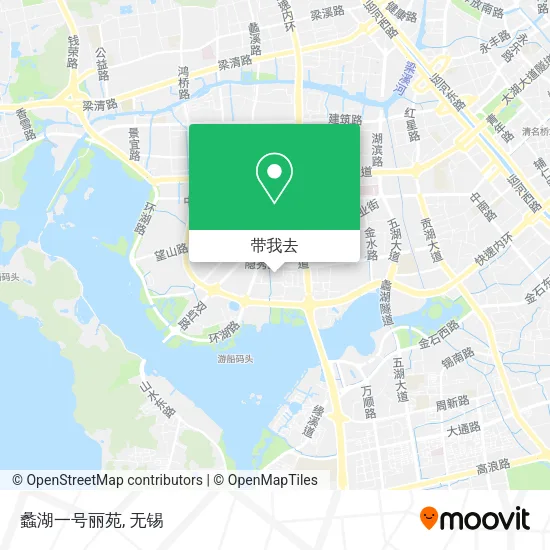 蠡湖一号丽苑地图