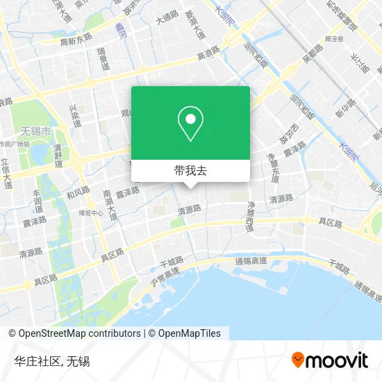 华庄社区地图