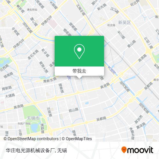 华庄电光源机械设备厂地图