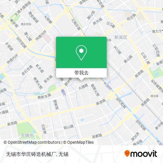 无锡市华庄铸造机械厂地图