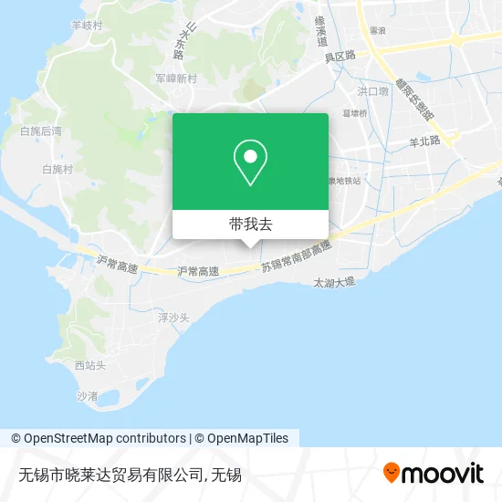 无锡市晓莱达贸易有限公司地图