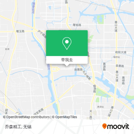 乔森精工地图