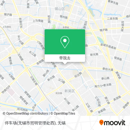 停车场(无锡市照明管理处西)地图
