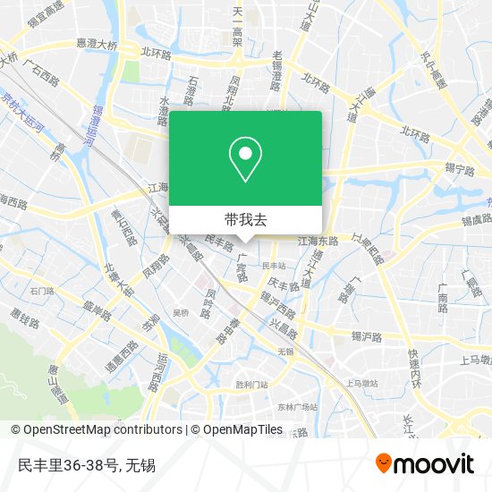 民丰里36-38号地图
