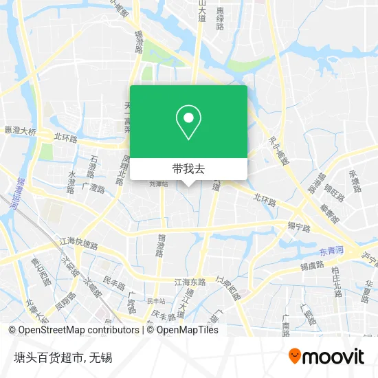 塘头百货超市地图