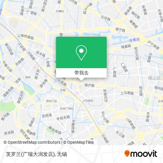 芙罗兰(广瑞大润发店)地图