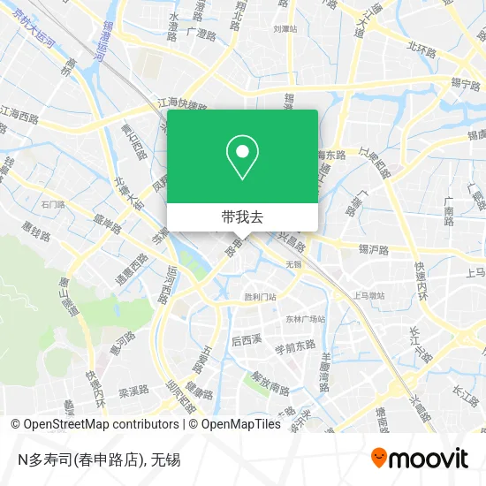 N多寿司(春申路店)地图